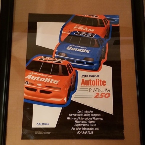 1994 Allied Signal Autolite Platinum 250 Poster - Picture 2 of 11